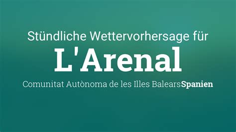 wetter arenal|Arenal Wetter